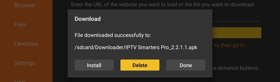 Storuno IPTV for amazon firestick